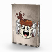 コーヒー好きのおもしろいコーヒーカップ フォトブロック (右)