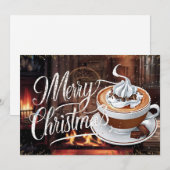 コーヒー好きのためのクリスマスカード #16 シーズンカード (正面/裏面)