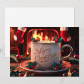 コーヒー好きのためのクリスマスカード #20 シーズンカード (正面/裏面)