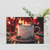 コーヒー好きのためのクリスマスカード #20 シーズンカード (スタンド正面)
