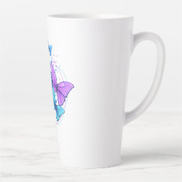 コーヒー好きのためのバタフライラテマグ カフェラテマグ