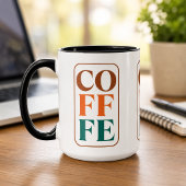 コーヒー好きのためのレトロ コンボ マグカップ