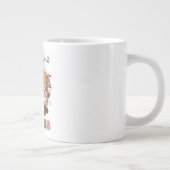 コーヒー好きのための面白いコーヒータイムカップ、友達へのギフトに ジャンボコーヒーマグカップ (右)