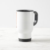 コーヒー好きのための面白いタバードマグ トラベルマグ (正面右)