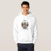 コーヒー好きのためのSFユーモアTシャツ パーカ (正面フル)