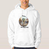 コーヒー好きのためのSFユーモアTシャツ パーカ (正面)