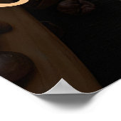 コーヒー好きのコーヒーだけで醸造 ポスター (角)