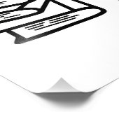 コーヒー好きのコーヒーと良い本 フォトプリント            (角)