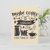 コーヒー好きのコーヒーは私に中毒だ 招待状 (スタンド正面)