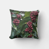 コーヒー好きのコーヒーツリー。 クッション (正面)