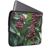 コーヒー好きのコーヒーツリー。 ラップトップスリーブ (正面右)