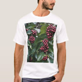 コーヒー好きのコーヒーツリー。 Tシャツ (正面)