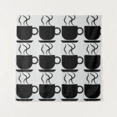 コーヒー好きのタペストリー タペストリー (正面)