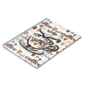 コーヒー好きのノート ノートブック (左側)