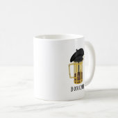 コーヒー好きのプフランスのレスおもしろい コーヒーマグカップ (正面右)