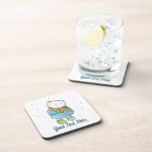 コーヒー好きのホッキョクグマ コースター (右側)