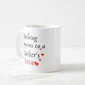 コーヒー好きのマグカップと母に比べるものは何もない コーヒーマグカップ (正面左)