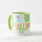 コーヒー好きのマグカップ マグカップ (正面左)