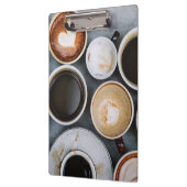 コーヒー好きの人がカフェインを夢見る クリップボード (左)