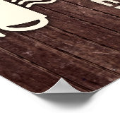 コーヒー好きの人が住むポスター ポスター (角)