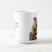 コーヒー好きの人が私に耐え忍ぶ コーヒーマグカップ (中央)