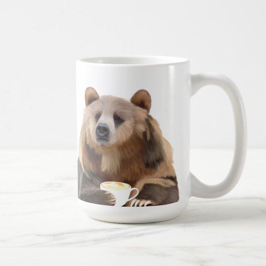 コーヒー好きの人が私に耐え忍ぶ コーヒーマグカップ (右)