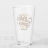 コーヒー好きの女王 タンブラーグラス (裏面)