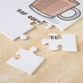 コーヒー好きの種類のコーヒー ジグソーパズル (側面)