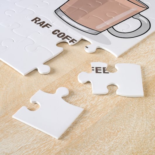 コーヒー好きの種類のコーヒー ジグソーパズル (側面)