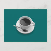 コーヒー好きの贈り物 ポストカード (正面)
