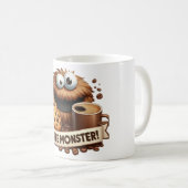 「コーヒー好きの逃げ道：すべてのビールに浸る」 コーヒーマグカップ (正面右)