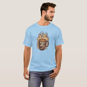 コーヒー好きのTシャツ Tシャツ (正面フル)