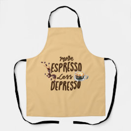 コーヒー好きはエスプレッソを増やしてデプレッソを減らそう エプロン