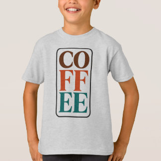 コーヒー好きキッズTシャツ コーヒーのプレゼント Tシャツ