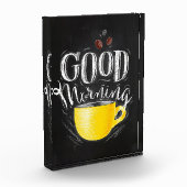 コーヒー好きコーヒーグッドモーニング フォトブロック (左)