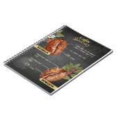 コーヒー好きコーヒー種 ノートブック (左側)