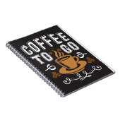 コーヒー好きコーヒー行く ノートブック (右側)