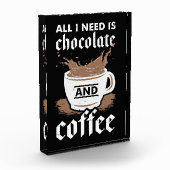 コーヒー好きチョコレートとコーヒー フォトブロック (左)