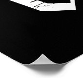 コーヒー好きチョコレートとコーヒー ポスター (角)