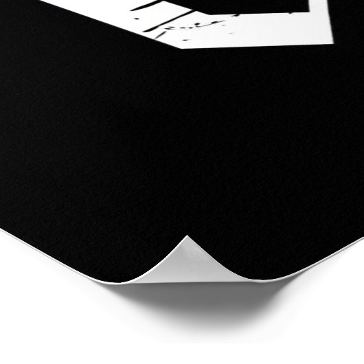 コーヒー好きチョコレートとコーヒー ポスター (角)