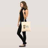 コーヒー好きデザイン100%中毒カフェイン トートバッグ