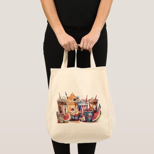 コーヒー好きトートまたはショッピングバッグ トートバッグ (正面(商品))