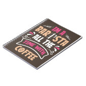 コーヒー好き私はバリスタコーヒー ノートブック (左側)