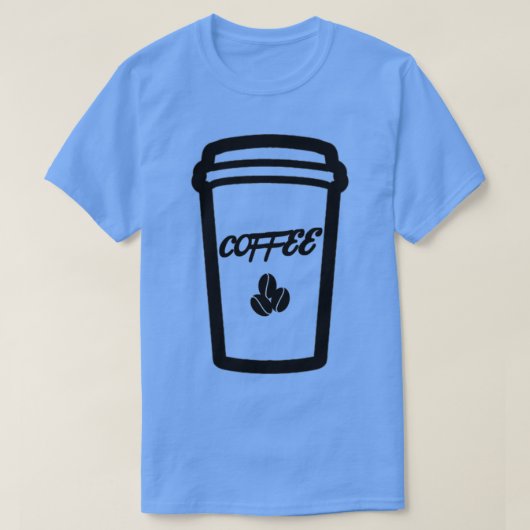 コーヒー好き17 Tシャツ (デザイン正面)