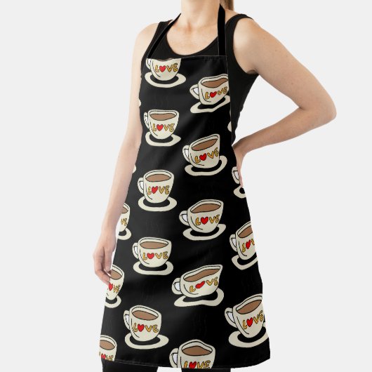 コーヒー好き エプロン (インサイチュ)
