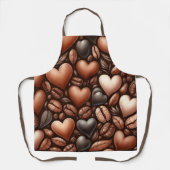コーヒー好き エプロン (正面)