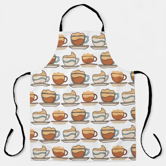 コーヒー好き エプロン (正面)