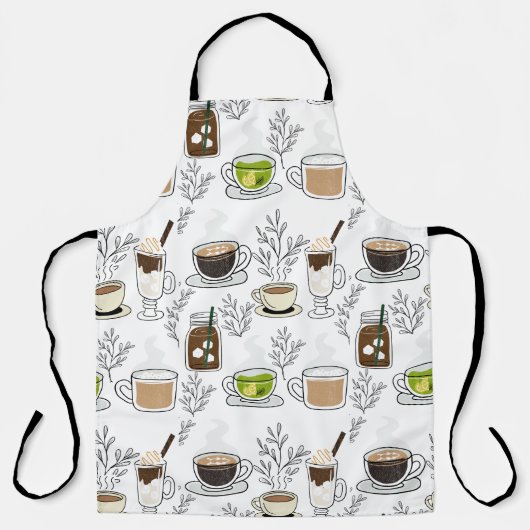 コーヒー好き エプロン (正面)