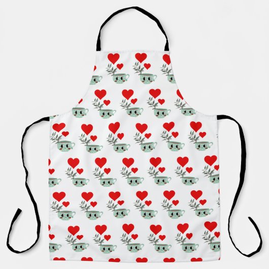 コーヒー好き エプロン (正面)