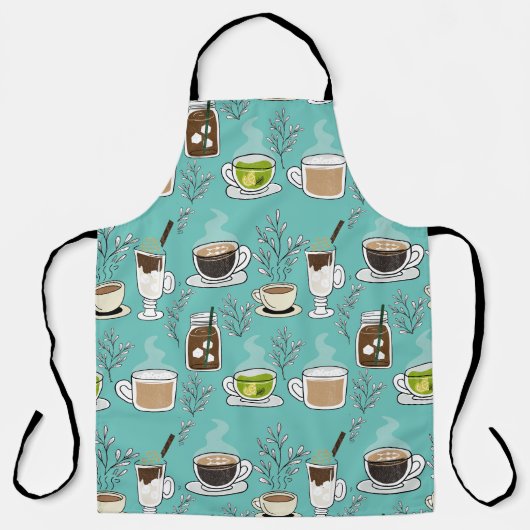 コーヒー好き エプロン (正面)